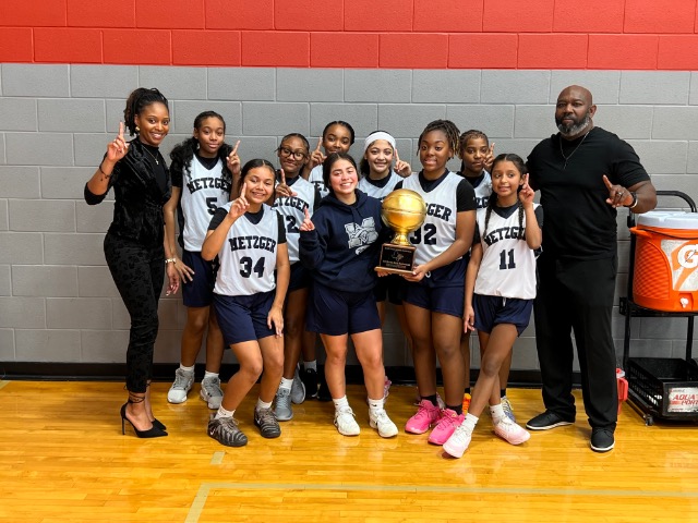 7th Grade Girls Basketball STAC Champions 25-26