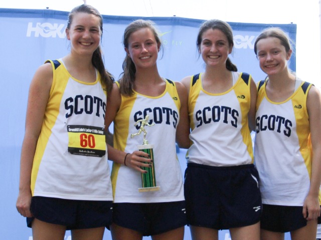 Lady Scots Cross Country Team Competes at Greenhill Relays