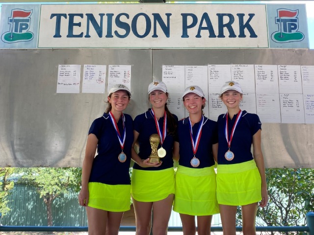 Lady Scots Varsity 2 Golf Team Places 1st at the Lake Highlands Invitational