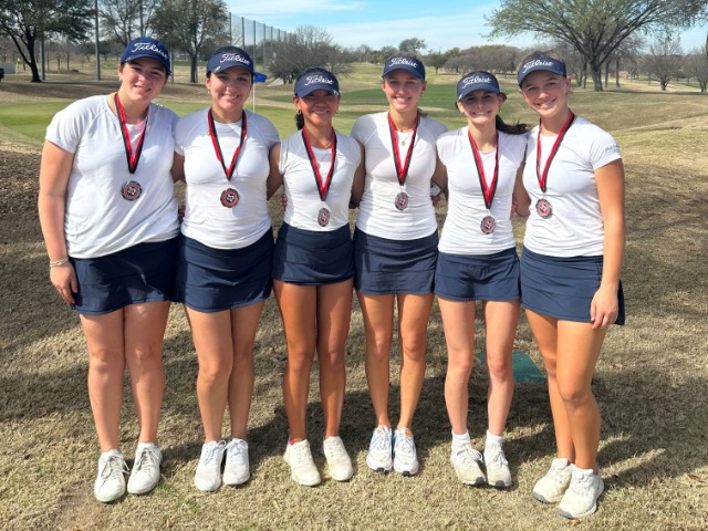 Lady Scots Varsity 2 Golf Team Places 2nd at the Dallas Athletic Club Spring Bash