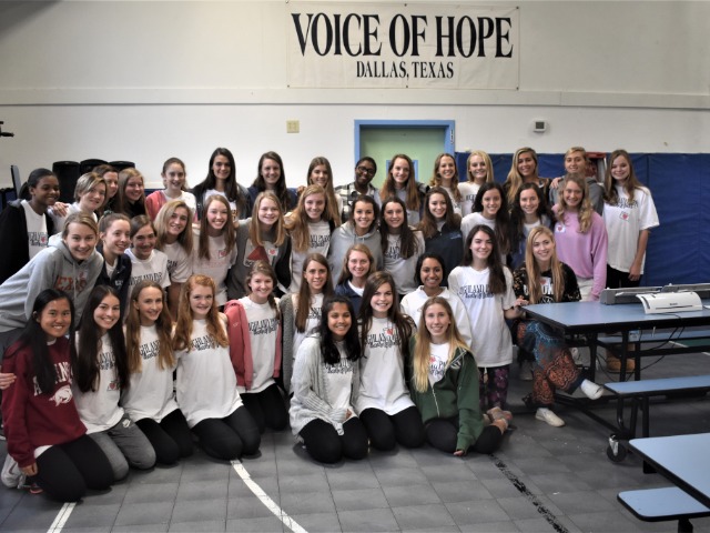 Lady Scots Track & Field Team Changing Lives at Voice of Hope