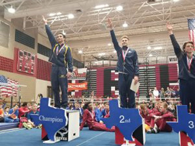 Adam Elahmadi – Scots Gymnast Wins State