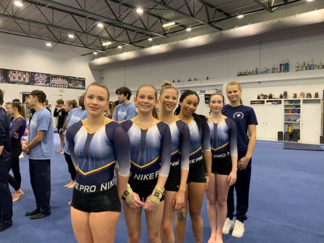 Lady Scots Gymnastics Team Places 2nd at the Rudder Invitational