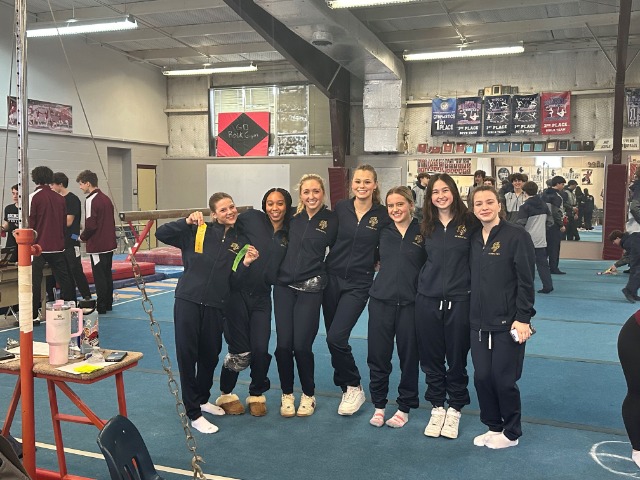 Lady Scots Gymnastics Team Competes Well vs Round Rock