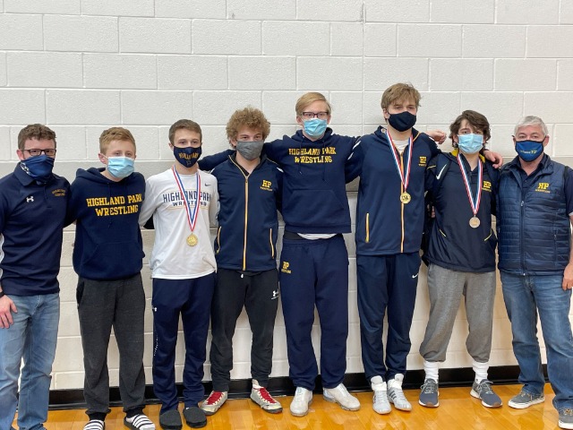 Wrestling 5th Place at Regionals