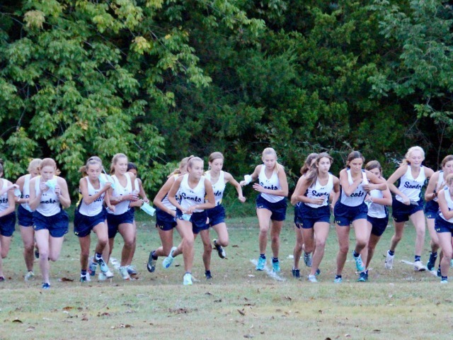 Lady Scots Cross Country Team Competes at Mesquite & Flower Mound