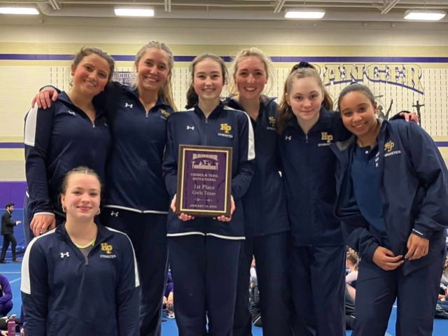 Girls Gymnastics place 2nd at Toys for Tots
