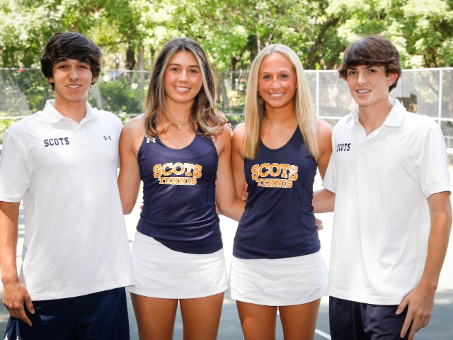 SCOTS VARSITY TENNIS ONE STEP CLOSER TO STATE