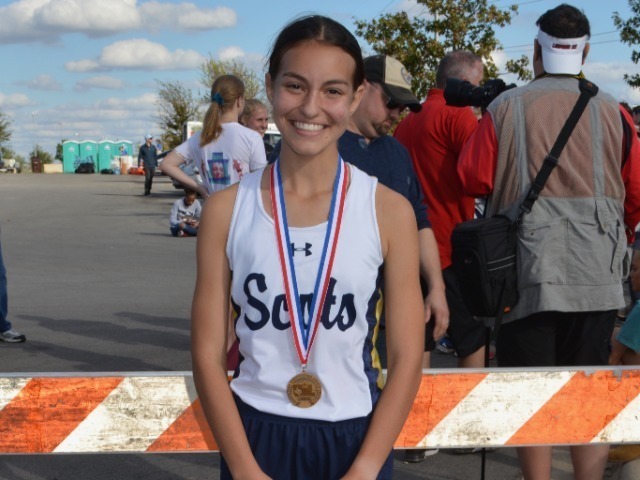 Sophomore Sophia Oliai Places 5th at UIL State Cross Country Meet