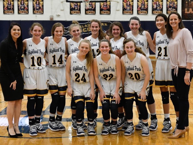 Lady Scots Clinch District Title on Senior Night