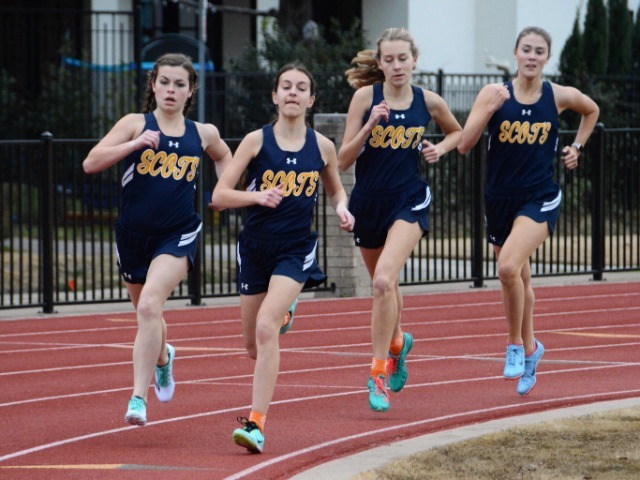 Lady Scots Host Forney in Dual Track & Field Meet