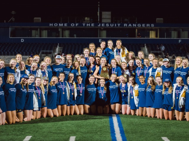Lady Scots Track & Field Team Wins District 7-6A Championship