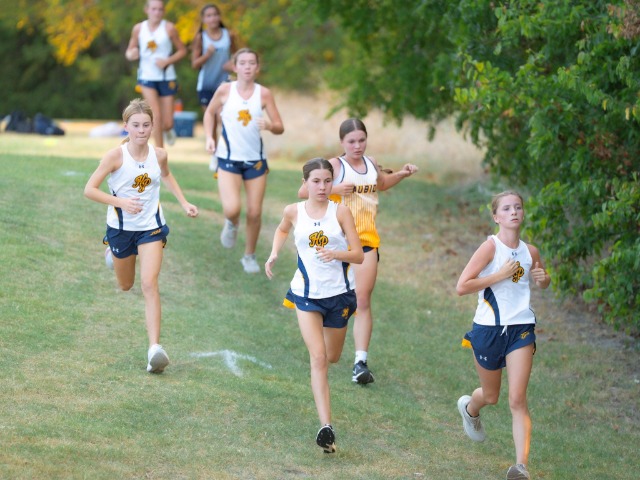 7th & 8th Girls Cross Country Teams Place 2nd at the Allen Meet