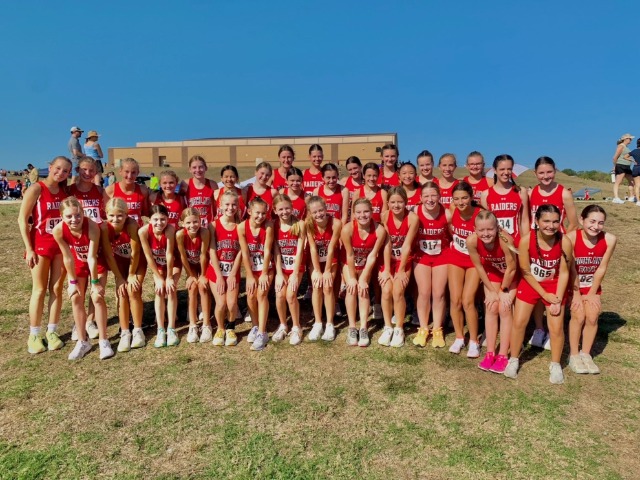 Lady Raiders Cross Country Teams Compete at the Burleson Invitational