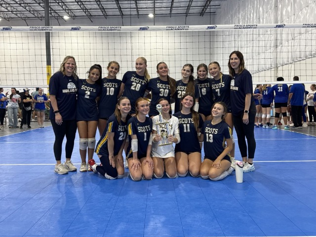 8th Grade A Volleyball Team Wins Silver Bracket at the Texas Classic Tournament