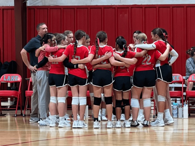 LBMS Volleyball Dominates Bonham