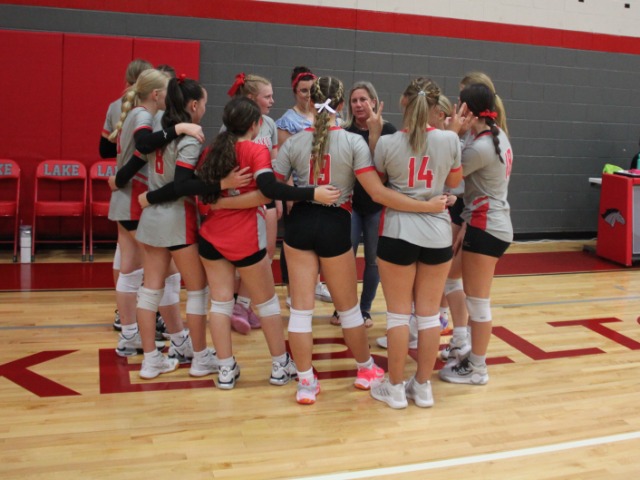 Lake Dominates Lamar