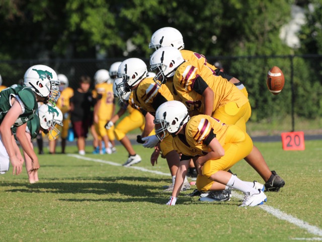 Bearcat 7th Grade A rolls past Bonham 34-12