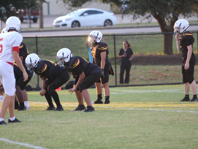 Bearcat 8th Grade B falls to Bonham 20-15