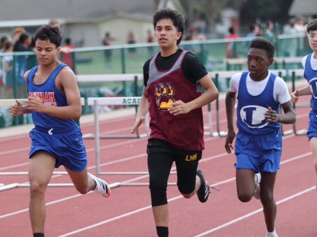 Lady Bearcats 7th Grade Show Individual Grit at Burnet Bulldog Relays