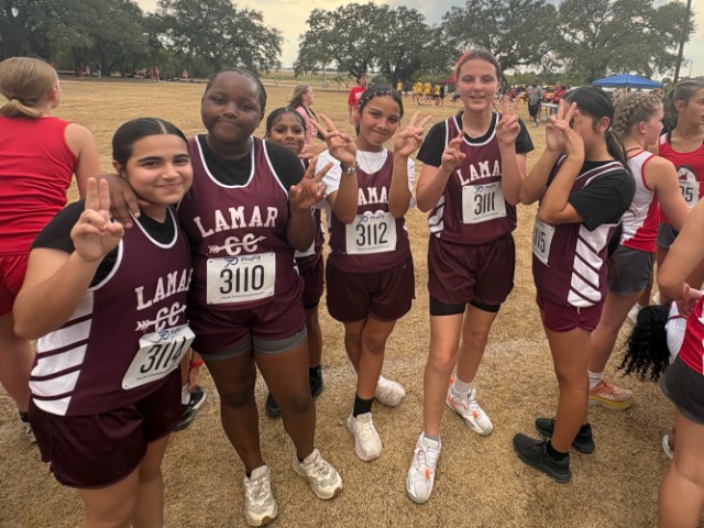 Lady Bearcats Battle at District Meet as 8th Grade Cross Country Season Concludes in Waco