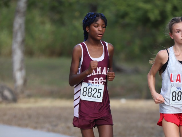 Lady Bearcats 7th Grade Compete Boldly at Broncho Middle School Cross Country Meet