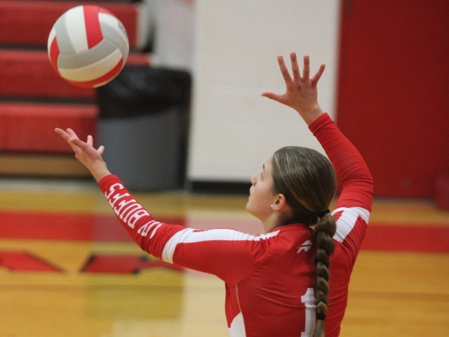 Lone Oak Volleyball Beats Tioga 3-0