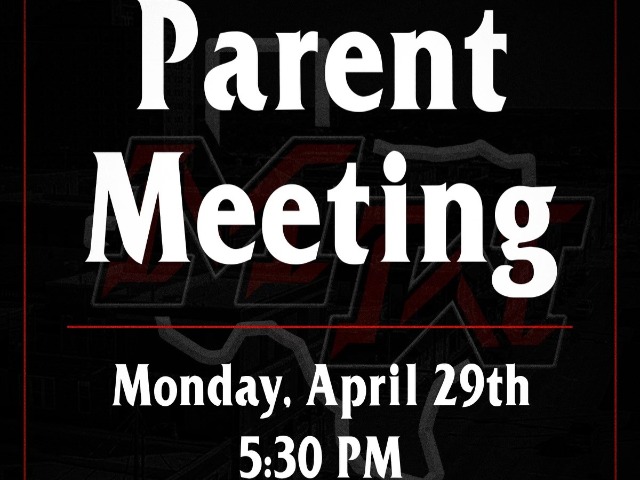 Parent Meeting for 2024-25 Jr High Athletes
