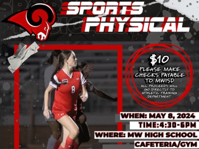 2024 Sports Physicals Date Set