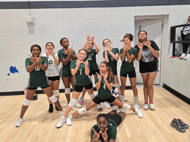 Lady Mustangs 7th Grade A Volleyball Claims Consolation Bracket Title at Rockdale Tournament