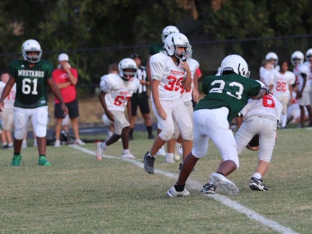 North Belton Outlasts Travis Science Academy in 7th-Grade Football Action