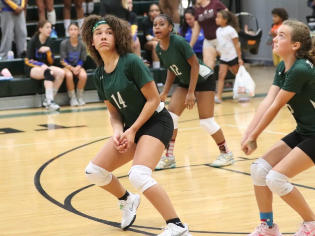 Lady Mustangs 7B Show Fierce Grit in Thrilling Three-Set Battle Against Belton