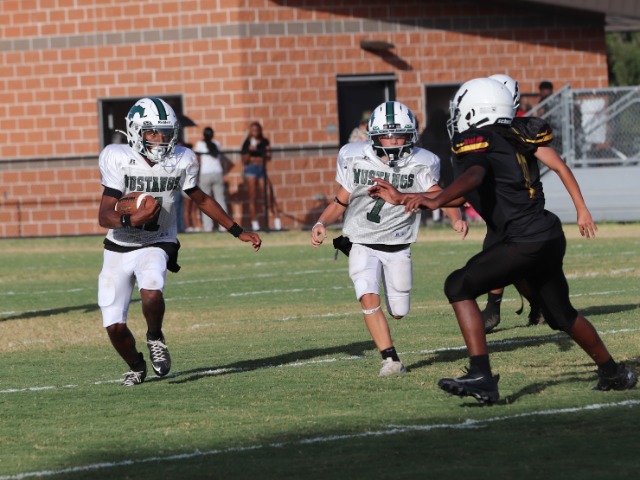 Mustang Dominance: Travis Science Academy 8th Graders Surge Past Crosstown Rival Lamar 32-14