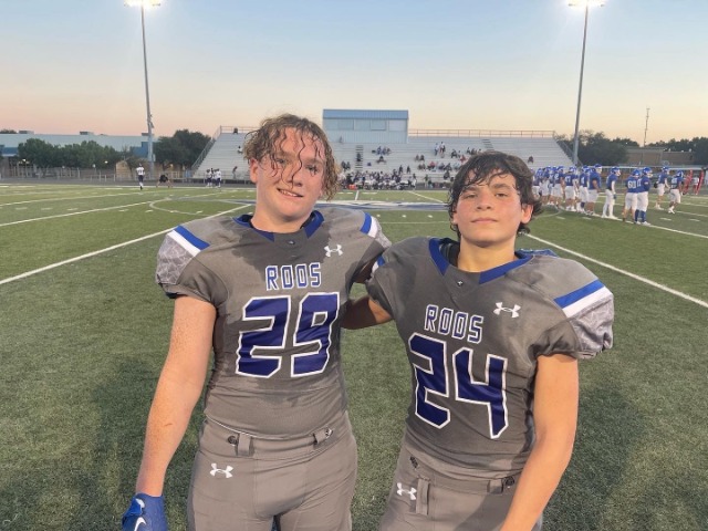 JV Blue Tops Crowley 18-2; 1-0 in District