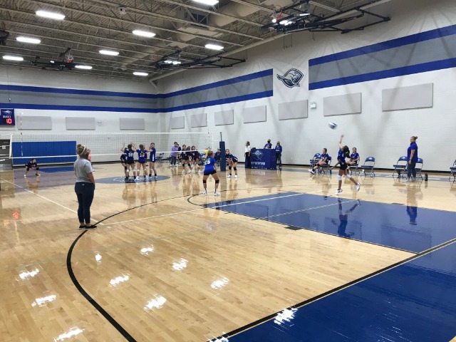 Hall JH Volleyball Sweeps Home Opener