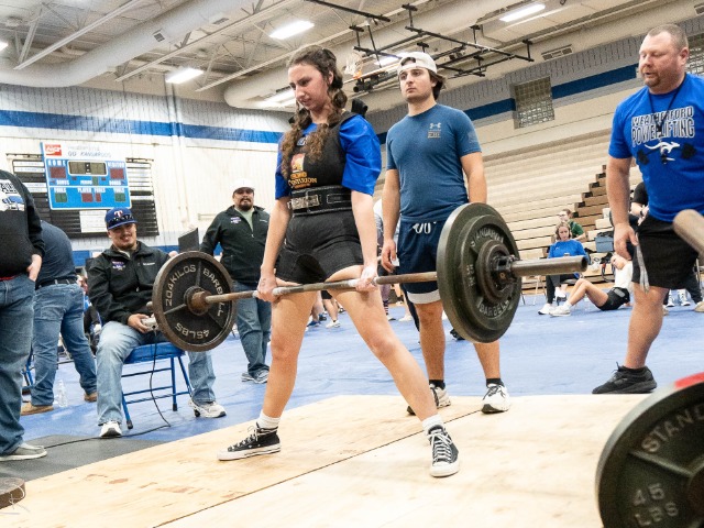 Girls Powerlifting Results from Argyle