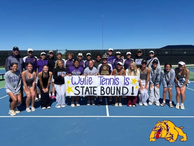 Wylie Tennis is Regional Champions!