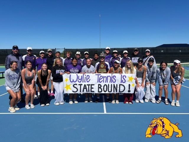 Wylie Tennis Heading to State