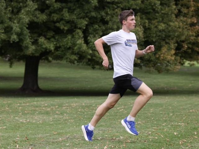 Josh Whitney reaching new heights this cross country season