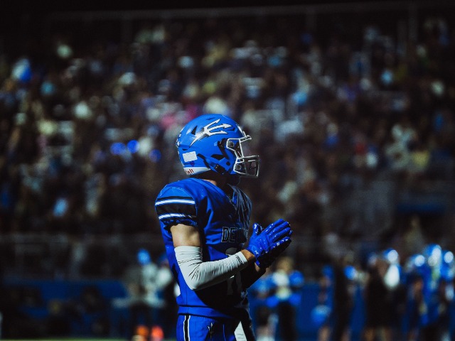 Blue Devil Football Player