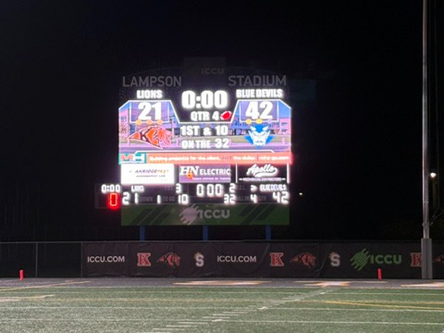 Lamson Stadium Score Board