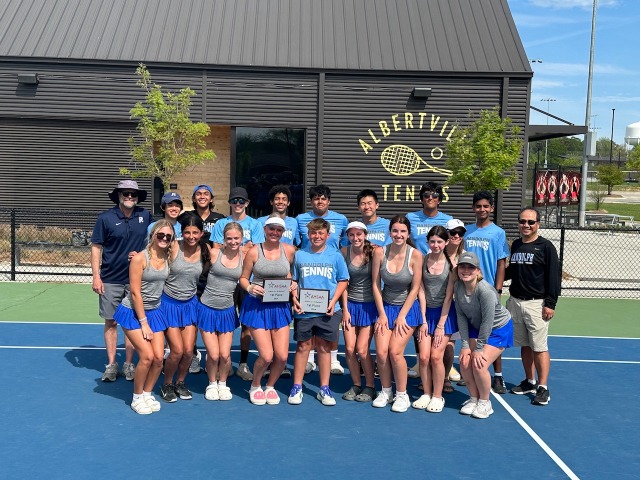 Girls' and Boys' Tennis Win Sectional Championship