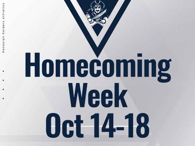 Homecoming Festivities Kick Off Next Week!