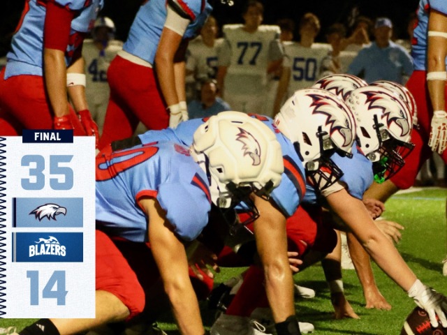 EAGLES FOOTBALL WITH A BIG HOMECOMING WIN!
