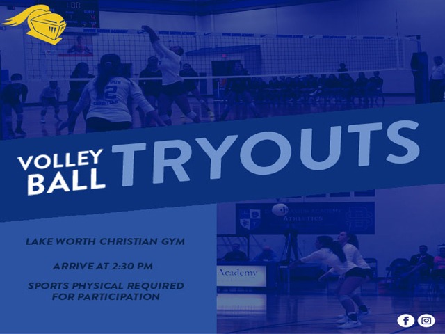 JV/ Varsity Volleyball Tryouts