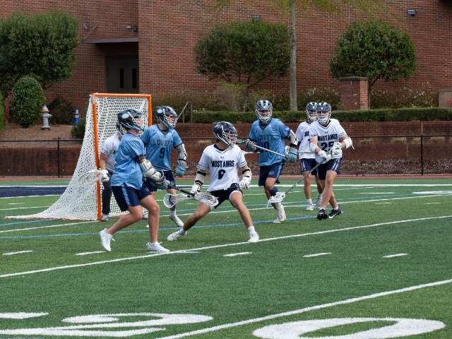 Lacrosse Closes Regular Season with 19-6 Victory Over Strong Rock