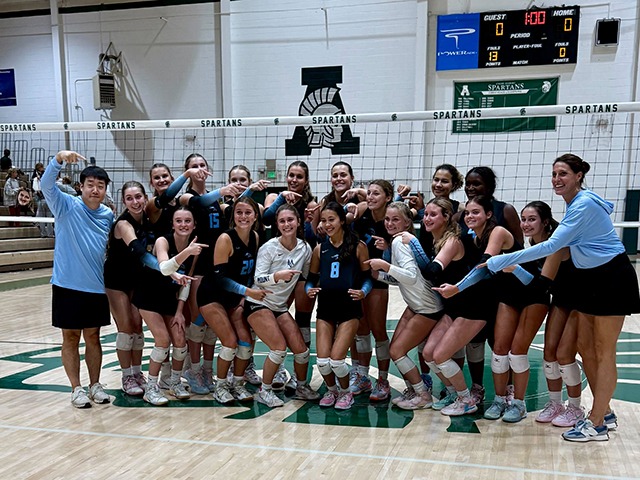 Varsity Volleyball Advances to Elite 8 with 3-0 Win at Athens Academy