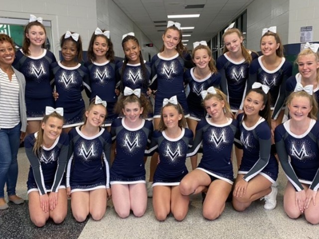 Competition Cheer Finishes Second at Creekview Classic