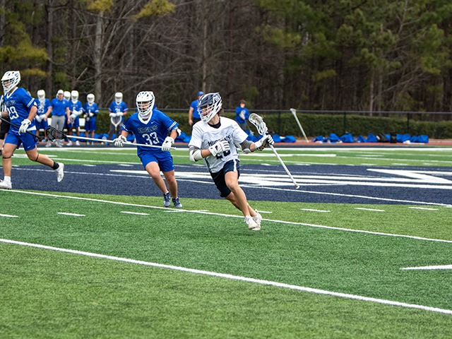 Lacrosse Picks Up First Win of the Season Over ELCA, 12-11