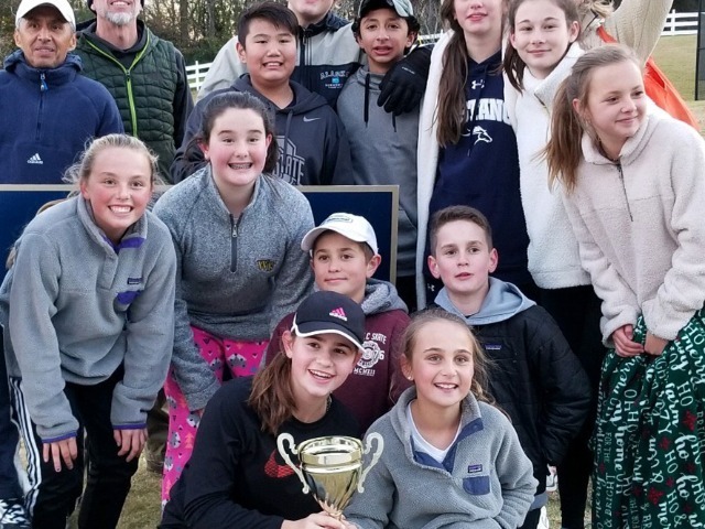 Middle School Girls Tennis Captures Metro-10 Championship, Boys Finish Third
